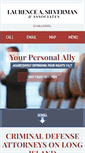 Mobile Screenshot of laslaw.com